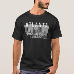 Camiseta Atlanta Georgia ATL A Gate City Skyline