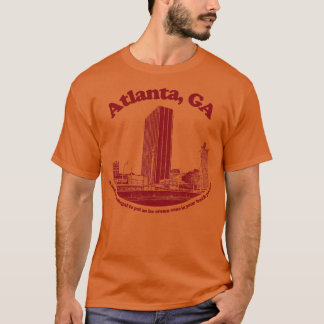 Camiseta Atlanta Georgia Retro Humor Tourist Design