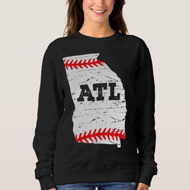 Camiseta Atlanta Softall Map Atlanta Softball Pai (Frente)