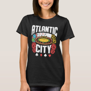 Camiseta Atlantic City Casino de Nova Jersey Gambling