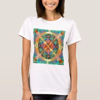 Camiseta Atlantis inspirou a mandala do arco-íris