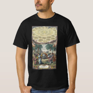 Camiseta Atlas Coelestis de Doppelmaier, Astronomia Antiga