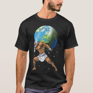 Camiseta Atlas de Deus da mitologia grega