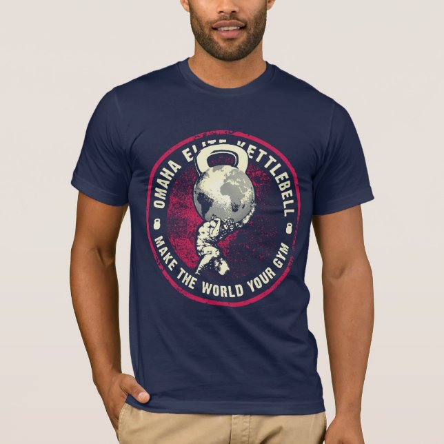 CAMISETA ATLAS - FAÇA DO MUNDO A SUA GINHA (Frente)