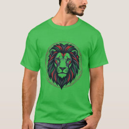 Camiseta Atlas Lion | Camisa Cabeça de Leão Marroq