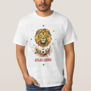 Camiseta Atlas Lion – Orgulho do Futebol Marroquin