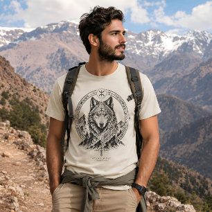 Camiseta Atlas lobo