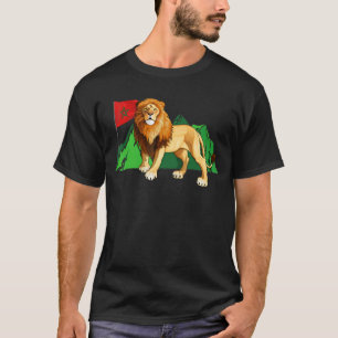 Camiseta Atlas marroquino Leão Marrocos Bandeira Marrocos V