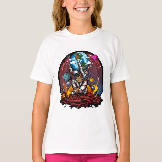 Camiseta Atlas Space Man (Frente)