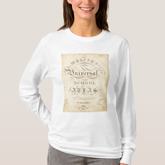 Camiseta atlas universal da escola (Frente)