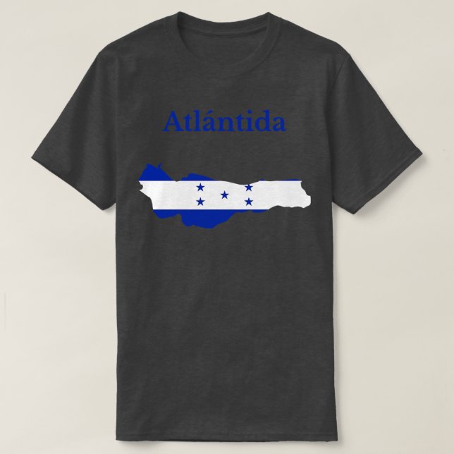 Camiseta Atlda Departamento de Honduras (Frente do Design)