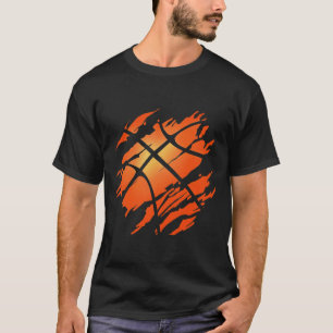 Camiseta Atleta Americana de Bandeira de Basquete