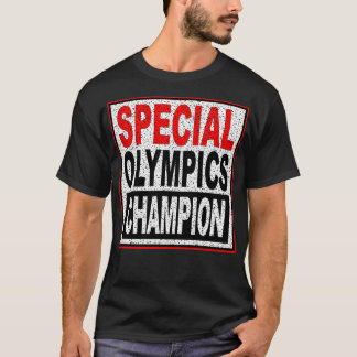 Camiseta atleta campeã dos Jogos Olímpicos Especiais