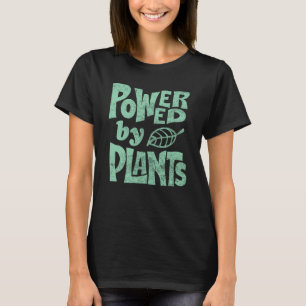 Camiseta Atleta Corredor Vegano Vegetariano Movido a Planta