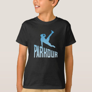 Camiseta Atleta de Execução Livre de Parkour Freerunner