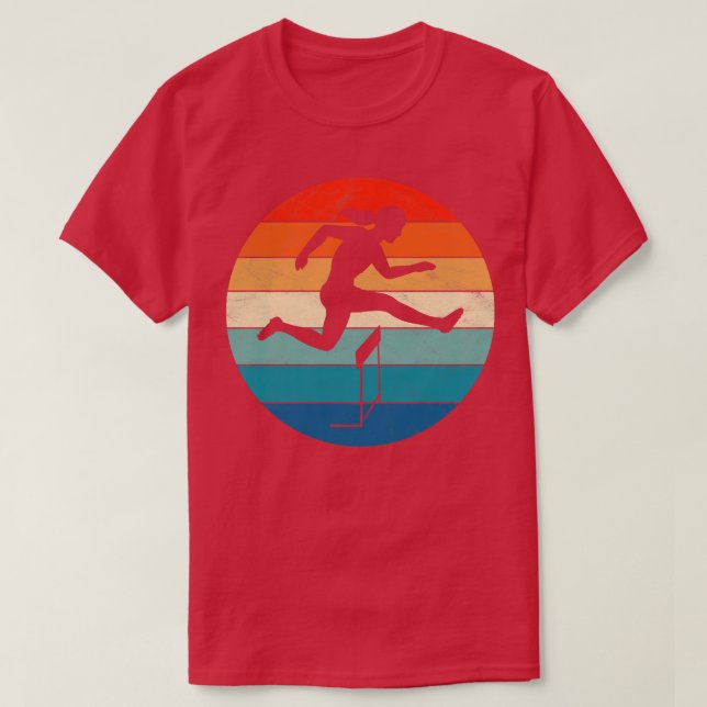 Camiseta Atleta de pista e campo (Frente do Design)