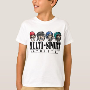 Camiseta Atleta Multidesportivo Do Big Kid