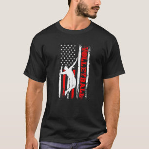 Camiseta Atleta Patriótica De Voleibol Masculino