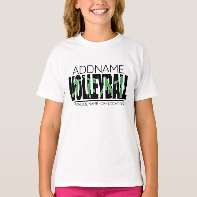 Camiseta Atleta Principal da Equipe de Voleibol ADICIONE NO (Frente)