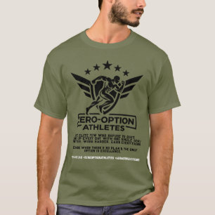 Camiseta Atletas de Opção Zero