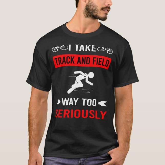 Camiseta Atletismo a Sério (Frente)
