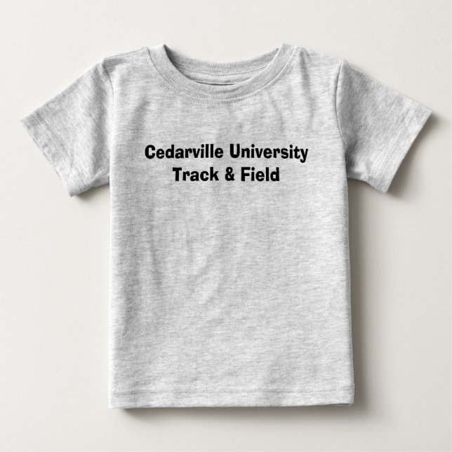 Camiseta Atletismo da universidade de Cedarville (Frente)
