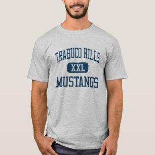 Camiseta Atletismo dos mustang de Trabuco Hills