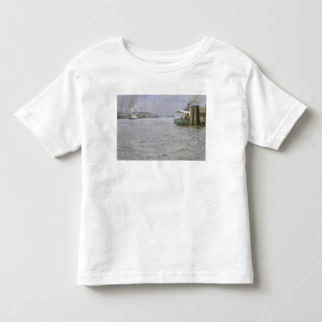 Camiseta Atmosfera de domingo no Elbe (Frente)