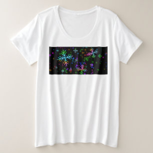 Camiseta atmosfera natalina festiva e animada do SlipperyJo