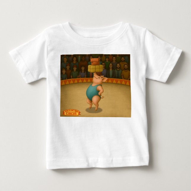 Camiseta Ato de equilíbrio da porca Petra (Frente)