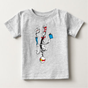 Camiseta Ato de Equilíbrio do Gato no Chapéu