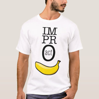 Camiseta ATO de Impro - banana