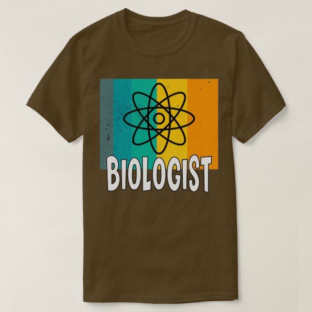 Camiseta Atom Molecule Science Biology Teacher Gift Idet 4 (Frente do Design)