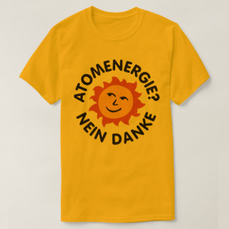 Camiseta Atomenergie? Nein Danke