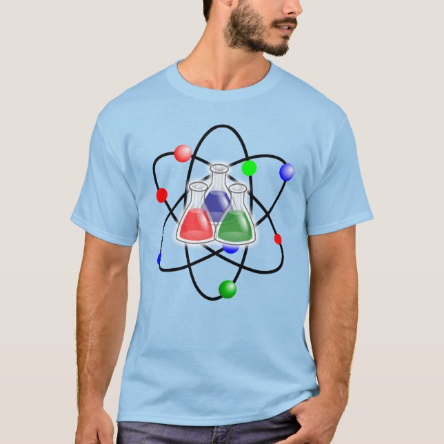 Camiseta Átomo científico (Frente)