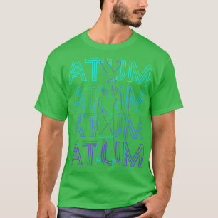 Camiseta Átomo Egito Antigo Deus Egito Retro Atum Gift
