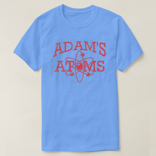 Camiseta Átomos Adams aflitos (Frente do Design)