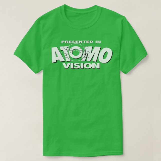 Camiseta ATOMOVISION de Matinee (Frente do Design)