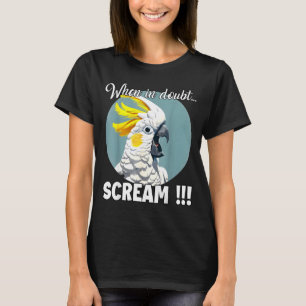 Camiseta Atoo Meme T, Gritando engraçado Atum crestado de e
