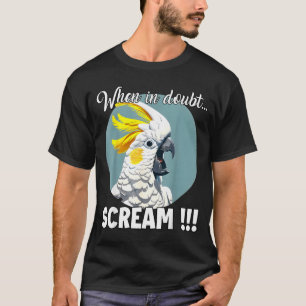Camiseta Atoo Meme T, Gritando engraçado Atum crestado de e
