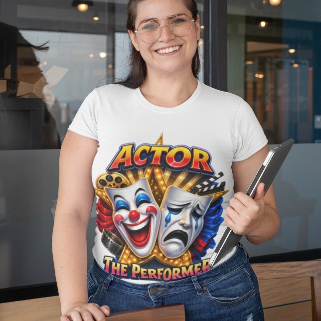 Camiseta Ator - A Performer Feminino (Actor - The Performer)