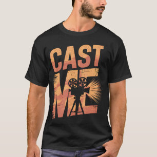 Camiseta Ator Atriz Cômico Drama Amante do Teatro Quo