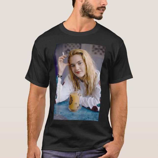 Camiseta Ator de Scream Drew Barrymore ET Por Michael (Frente)
