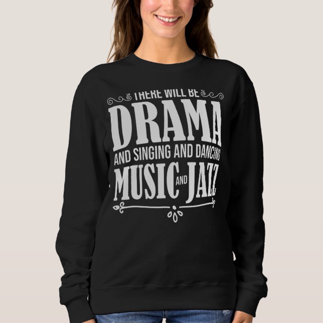Camiseta Ator Musical Da Atriz De Teatro Haverá Dram (Frente)