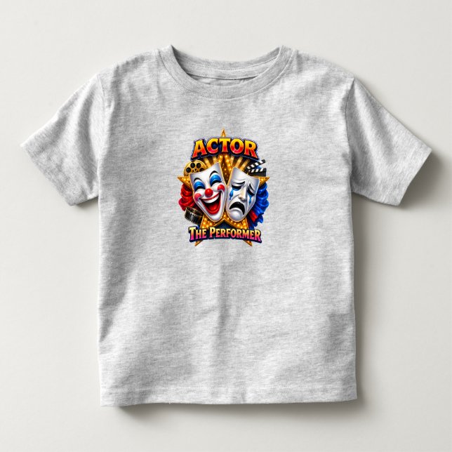 Camiseta Ator - O Performer Jersey Fino (Frente)