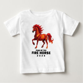 Camiseta Atordoamento do Ano Chinês do Cavalo de Fogo 2026
