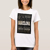 Atrações e lugares famosos de Barcelona, espanha