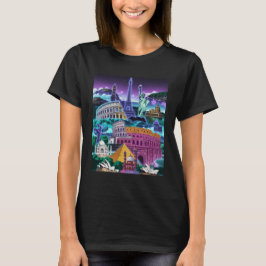 Camiseta Atrações Turísticas Famosas