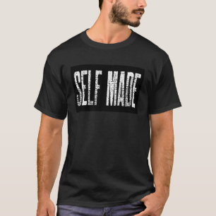 Camiseta Atraente Empreendedor Autofeito para o Homem e as