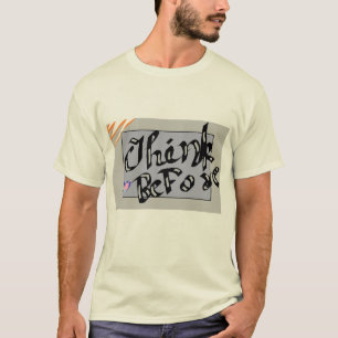 Camiseta atraente única para homens